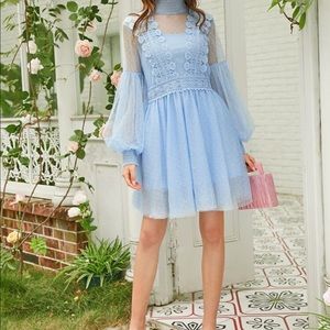 SHEIN Dresses - SHEIN beautiful baby blue dress SHEIN Dresses - SHEIN beautiful baby blue dress